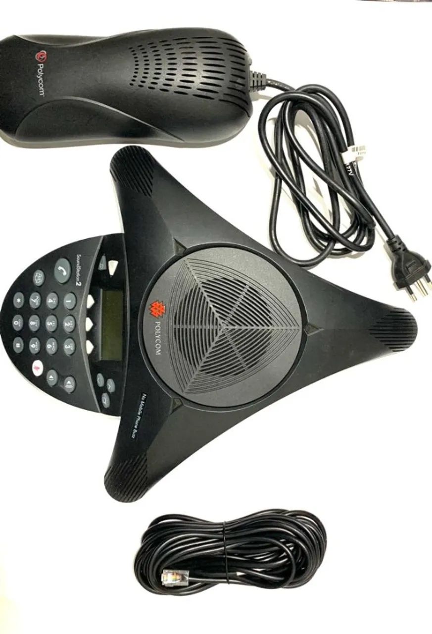 Polycom SoundStation2 - Telefone de Audioconferência Expansível c/ LCD