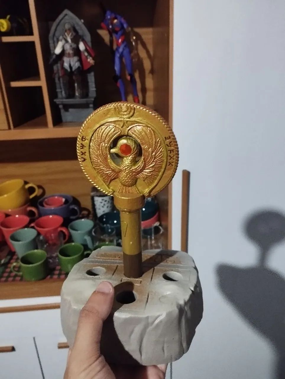 Negóciavel Bastão de ra indiana jones hasbro - Foto 4