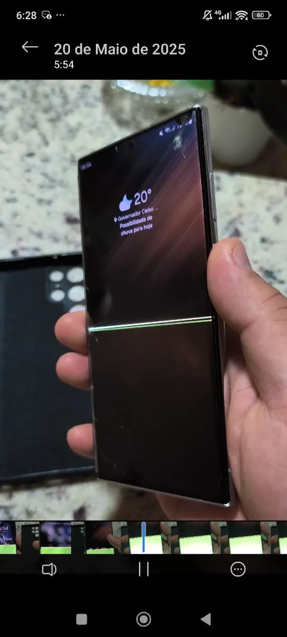 Celular S22 Ultra Tela Quebrada Retirada de Peças ou Concerto <br>