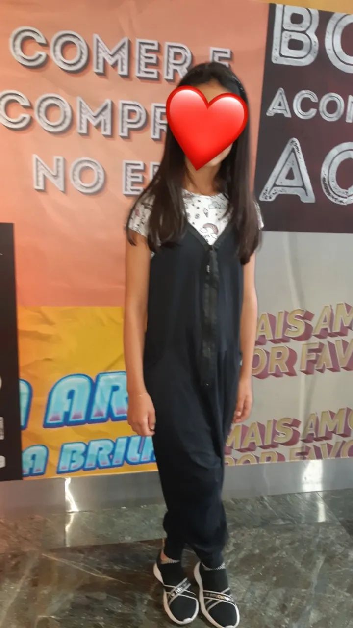 Macacão em malha da marca Fruto 4U no tamanho 14 - Foto 5