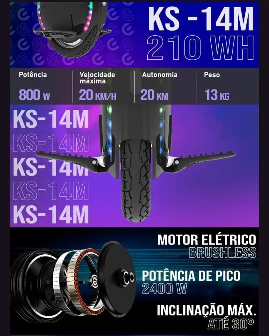 monociclo elétrico - Foto 3