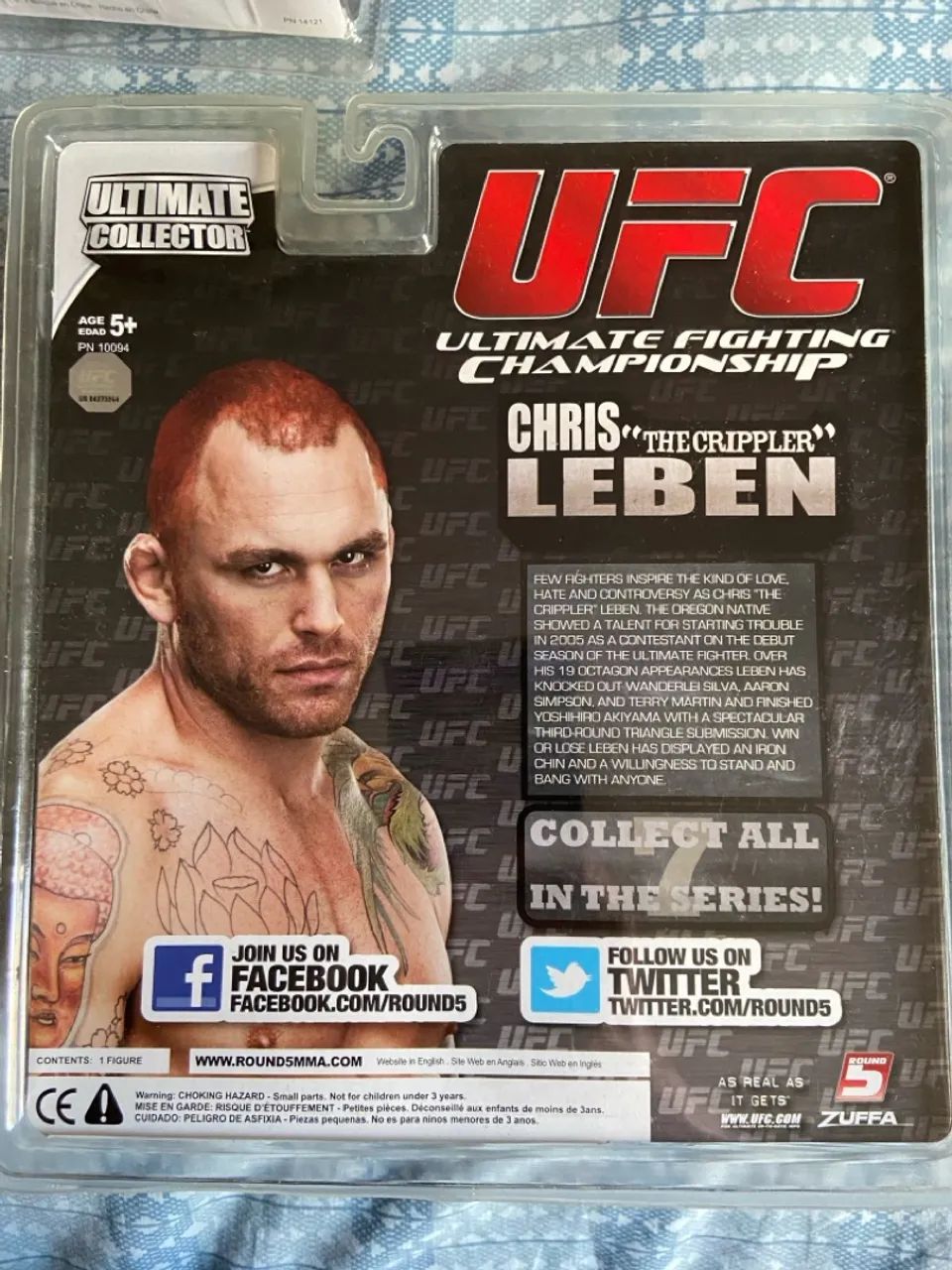 Boneco UFC Chris Leben - Ultimate Collector - Foto 2