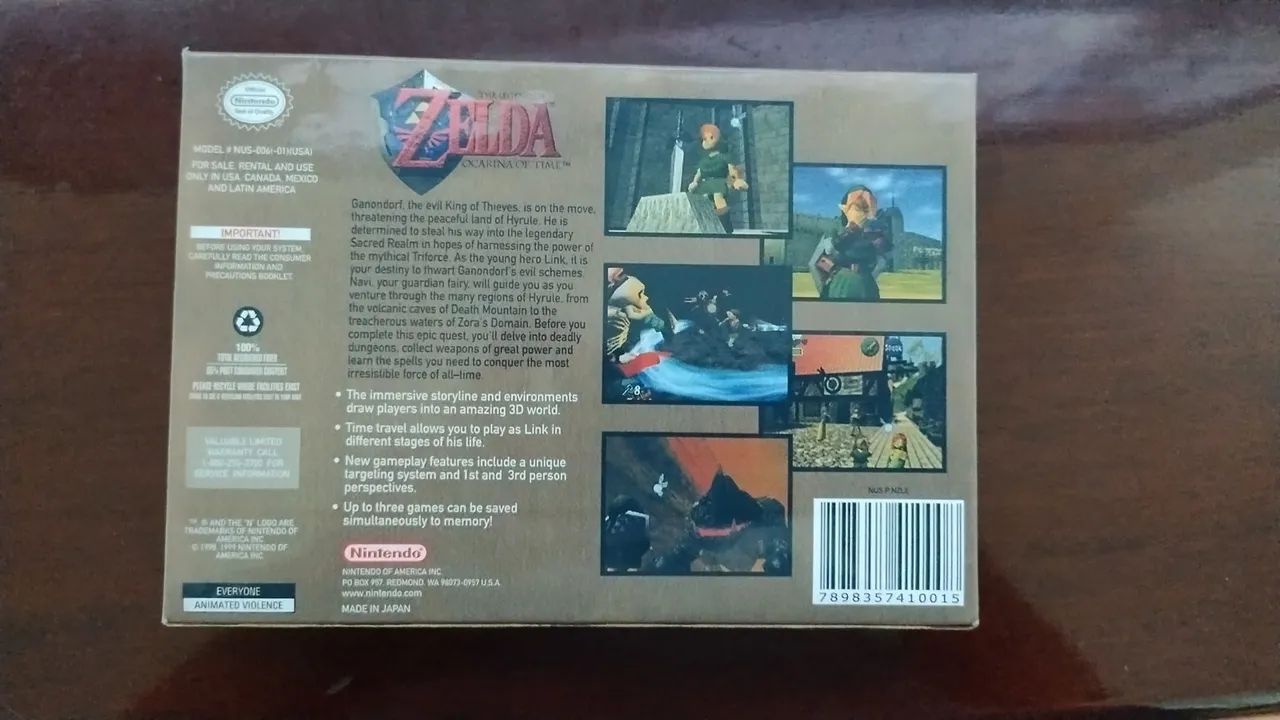 Zelda ocarina of time N64 - Foto 2