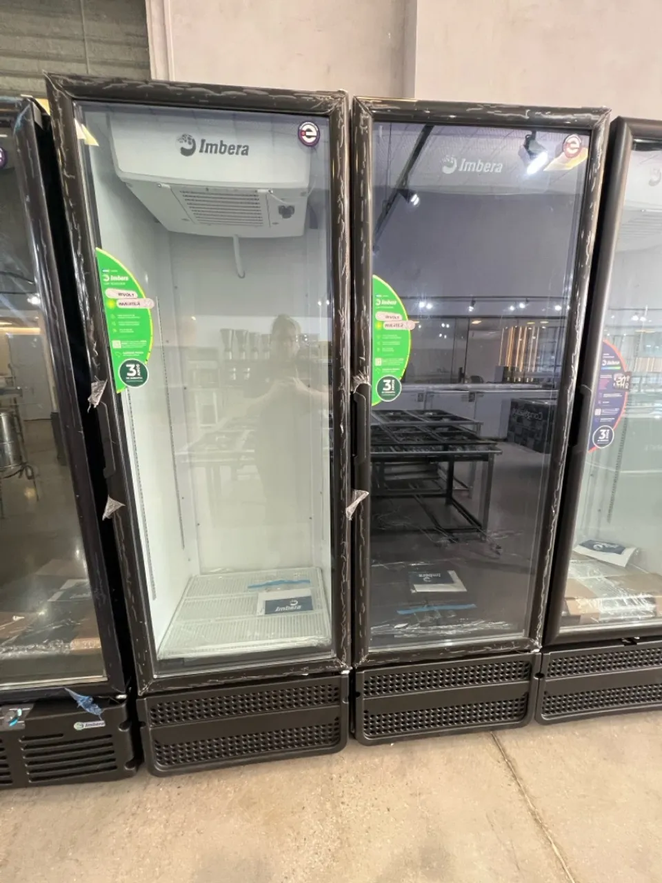Geladeira refrigerador 454L Imbera Inverter e Bivolt - 3 anos de garantia - nova