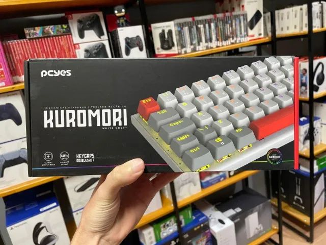 Teclado Gamer Novo 60% 75%  Kit Teclado Mouse Gamer (Valores na Descrição)  - Foto 3