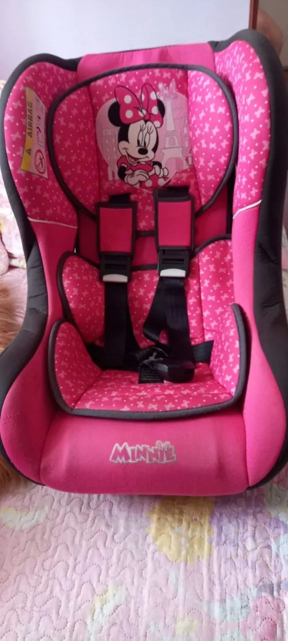 Cadeirinha Automotiva Minnie - Rosa