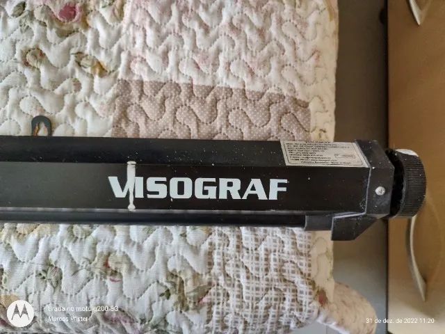 Projetor NEC HDMI com tela retratil top! - Foto 5