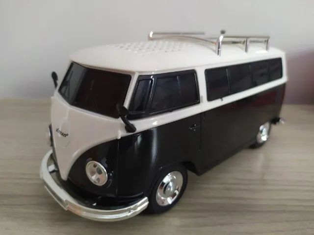 Caixinha Som Bluetooth No Formato de Kombi