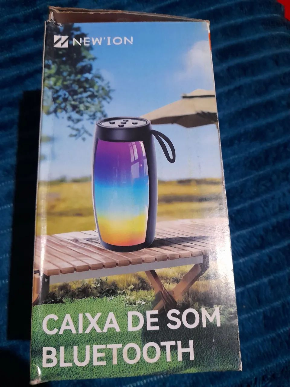 Caixa de Som Bluetooth Portátil Newion - SOM-1202 - Foto 3