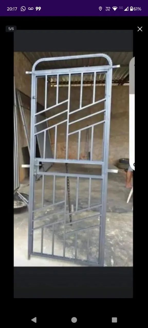 Promoção serralheira batista porta padrão e janela padrão watts * - Foto 5