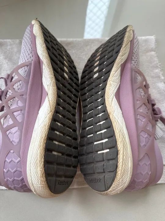 TÊNIS REEBOK FLOATRIDE TAMANHO 40 ROSA CLARO - Foto 5