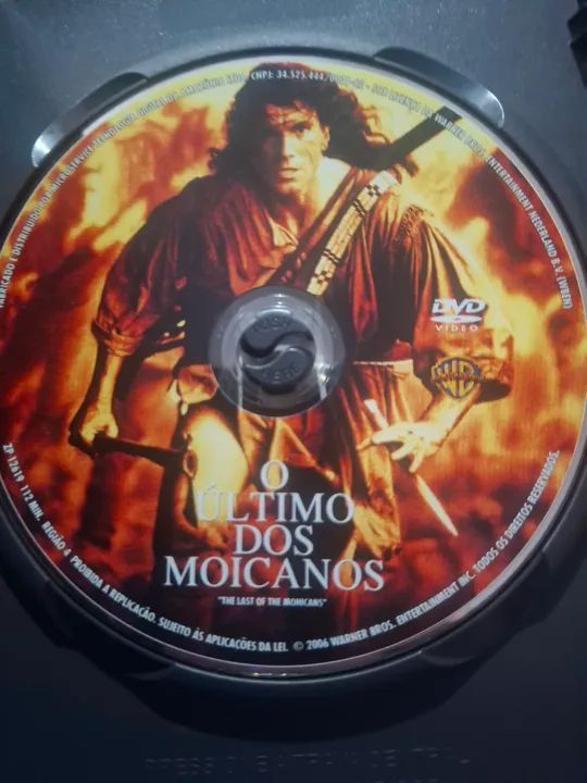 O Último dos Moicanos - DVD - Daniel Day-Lewis - Foto 3