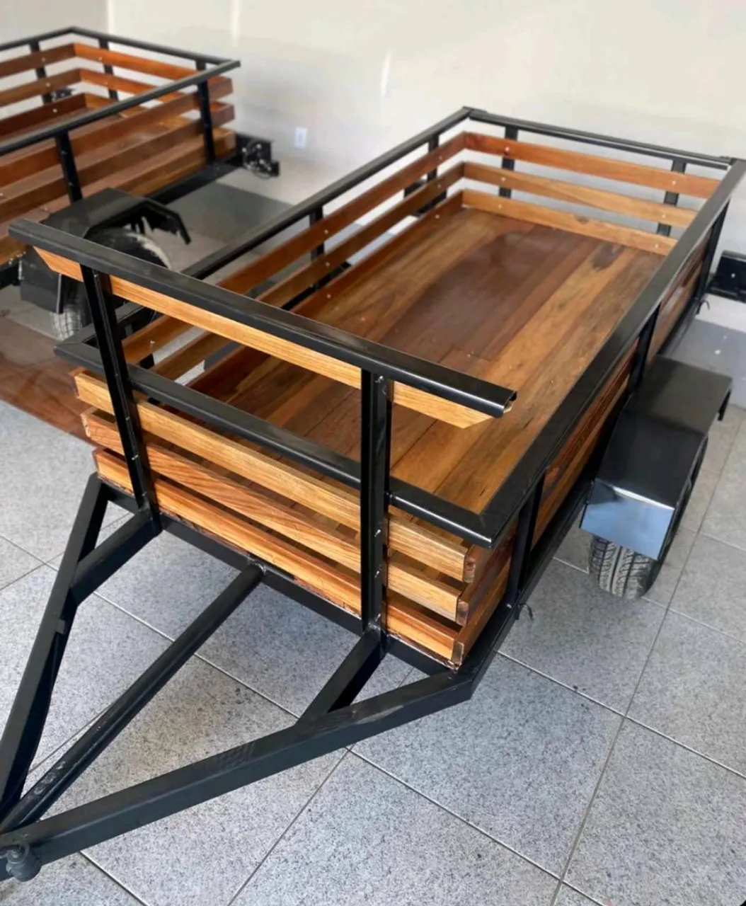 Carretinha modelo padrão.
