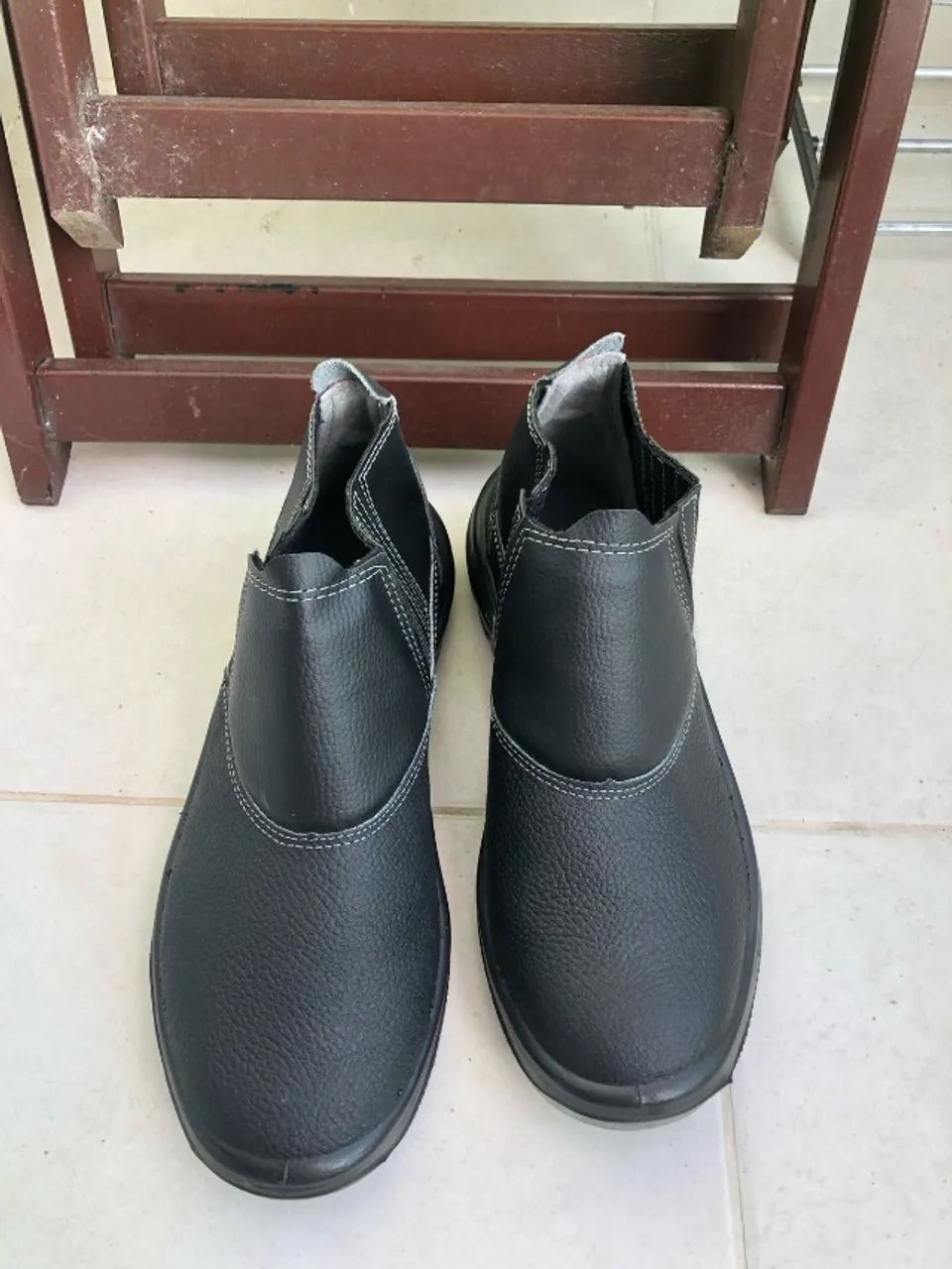 Vendo KIT EPI, Botina de Segurança e Colete de Alta Visibilidade - Foto 5