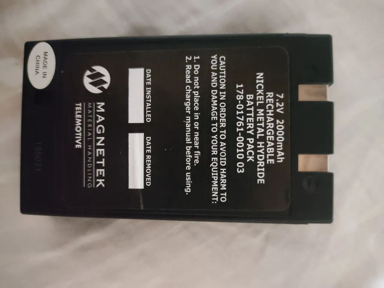 Bateria Recarregável Magnetek 7.2V 2000mAh