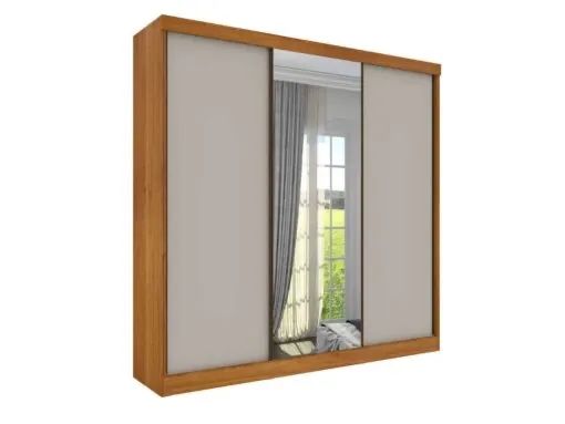 Guarda-Roupa Moderno com Espelho e Design Elegante !! L32m - Foto 2