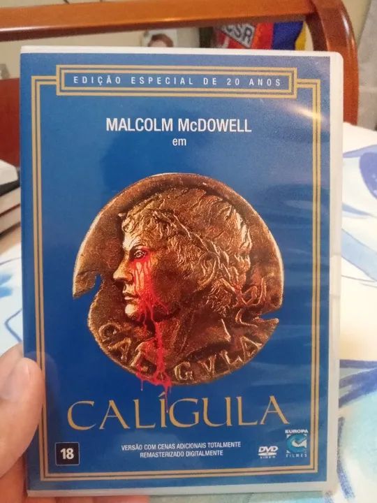 Dvd Calígula Malcolm mcdowall 