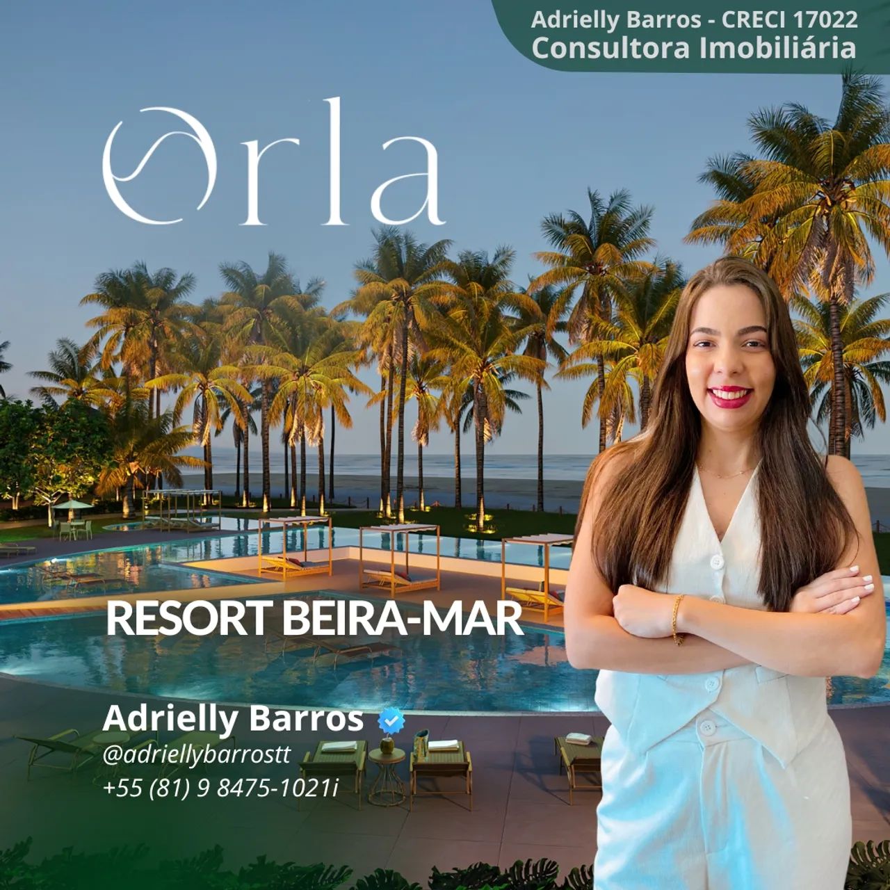 Flat em Carneiros | Apartamento beira-mar no Orla Praia dos Carneiros!
