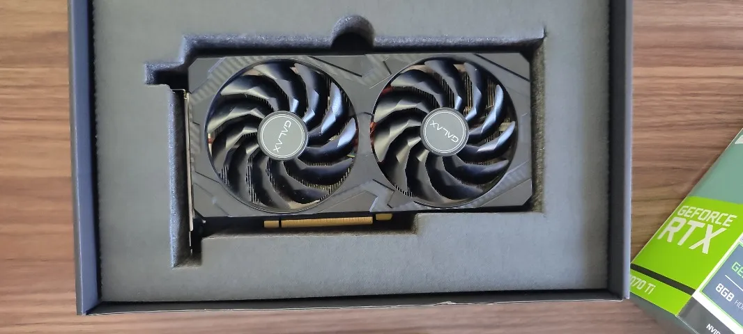 Placa De Vídeo (gpu) Nvidia Galax Geforce Rtx 3070 Ti 8gb