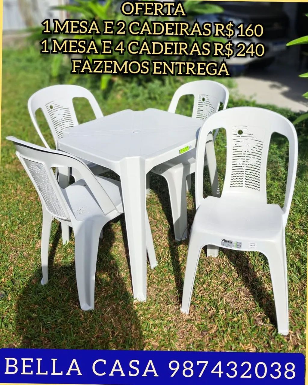 MESA JAMILE BRANCA U6Z8 PRONTA ENTREGA 