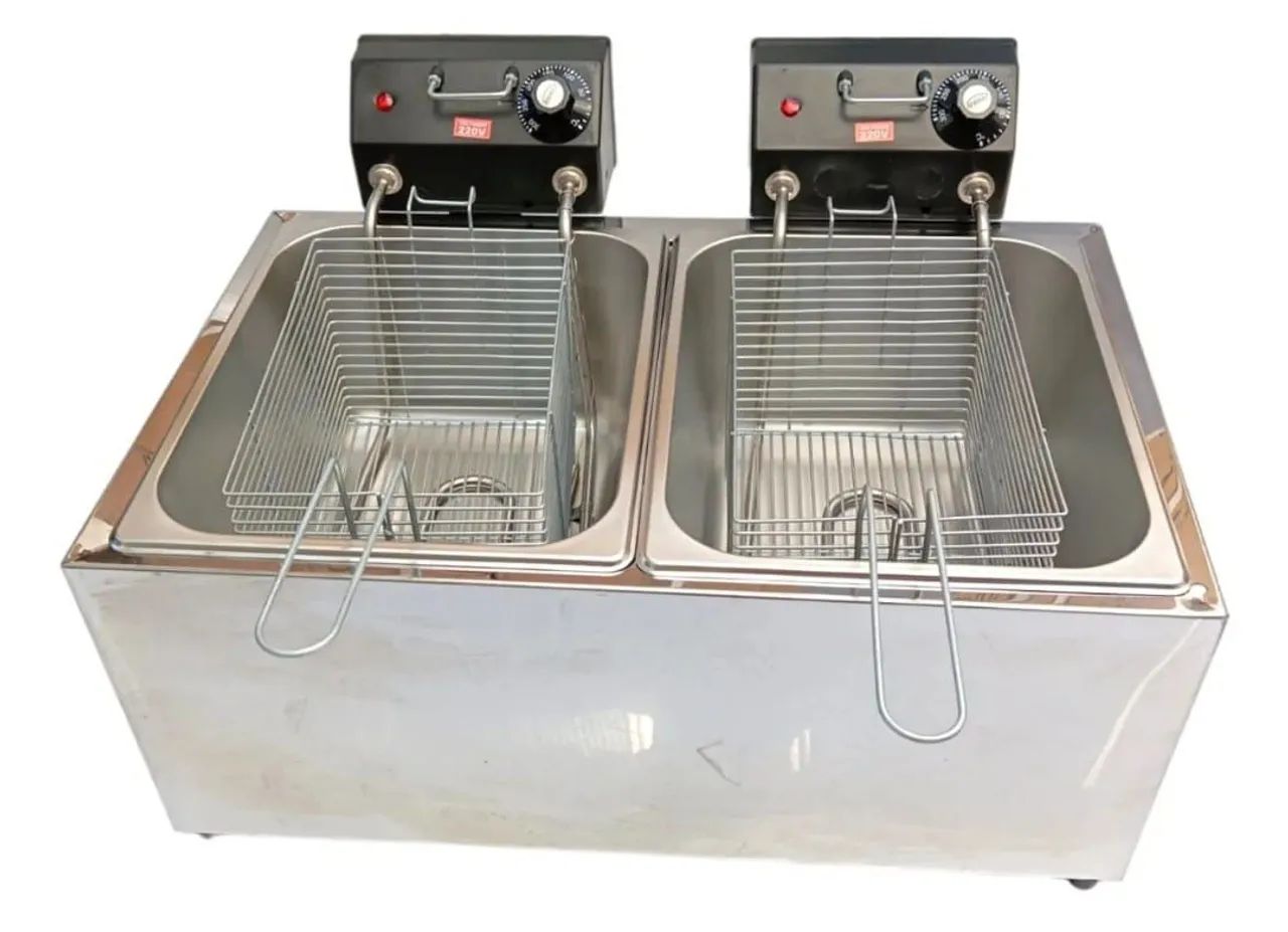 Fritadeira 16L 2 Cubas