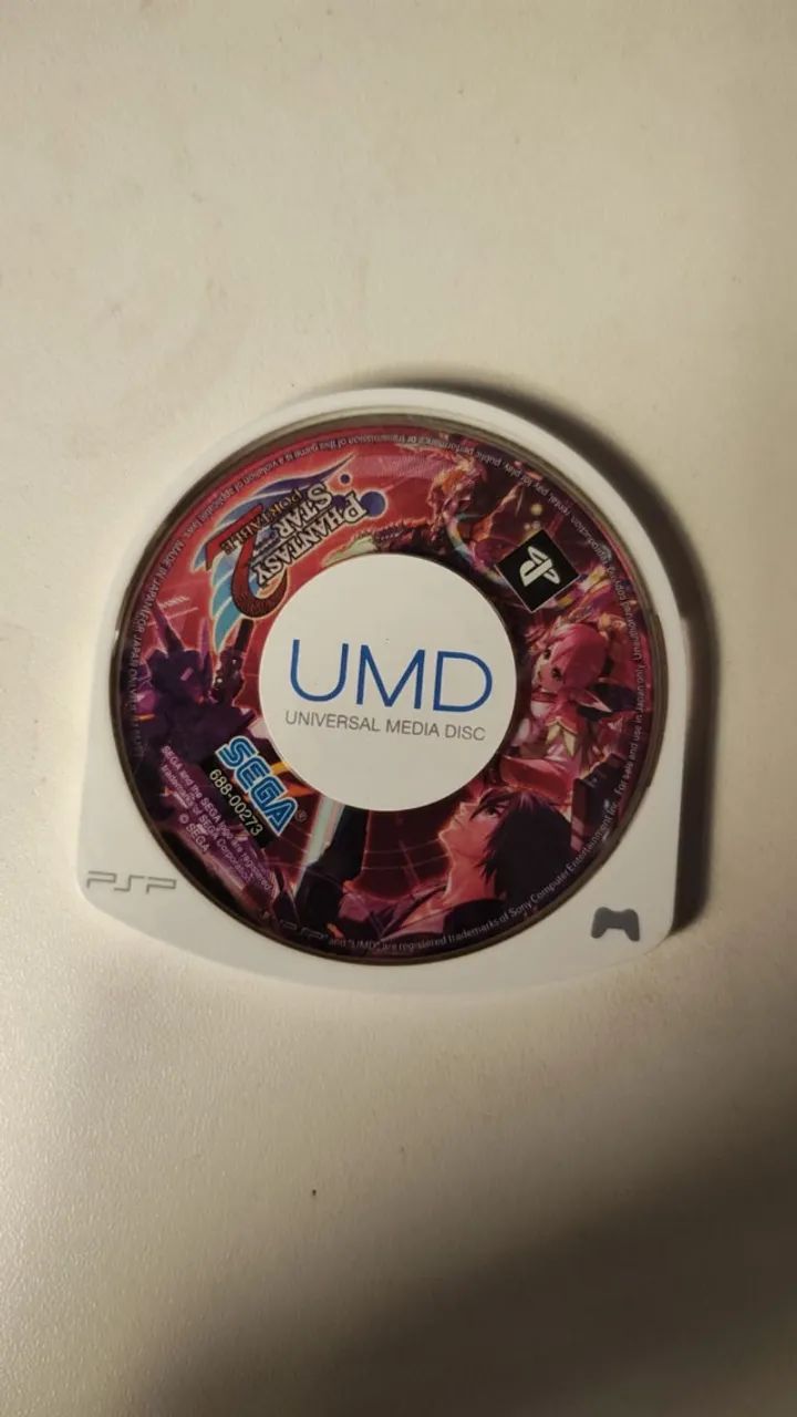 Phantasy Star Portable 2 PSP (umd) japonês faço envio