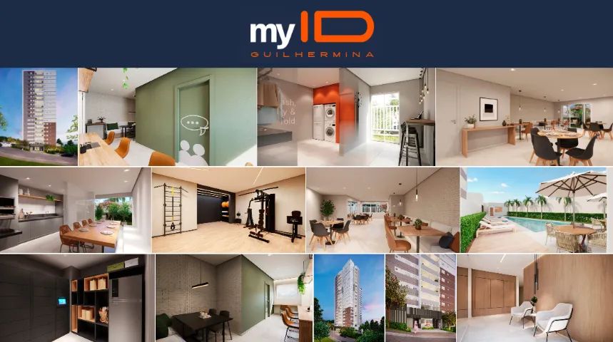 Repasse 58.800,00 ao lado metrô. Apto 1 Dorm Studio NR My ID Guilhermina entrega Dez/2026  - Foto 5