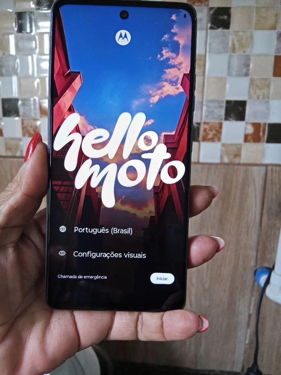 Vendo celular moto g 75 2 meses de uso nota fiscal. - Foto 2
