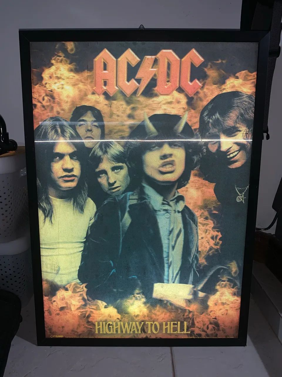 Quadro 3D da banda ACDC