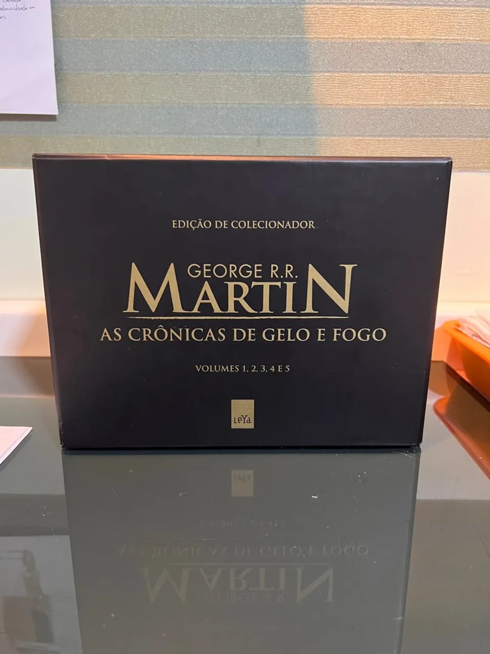 Box As Crônicas de Gelo e Fogo Edição de Colecionador
