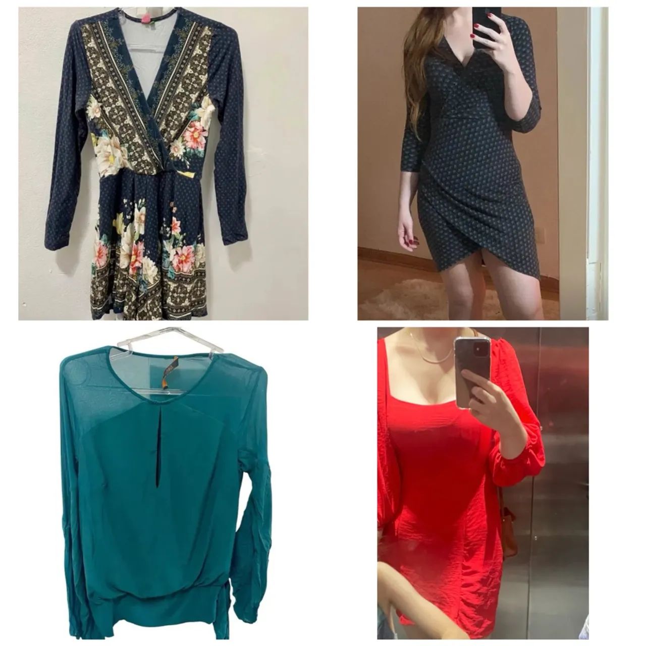 Roupas vestido FARM e Animale tamanho P