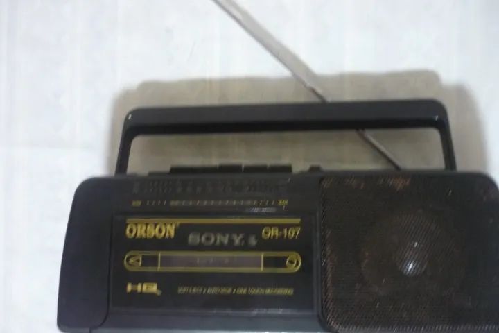 Sony Modelo Or-107 - Radio Am/fm Leia Descrição Anúncio (Usado)