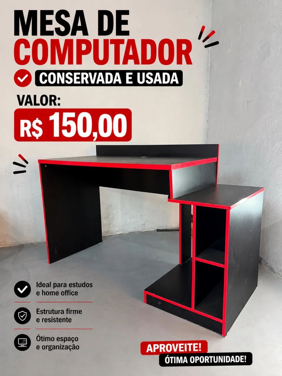 Mesa de computador 