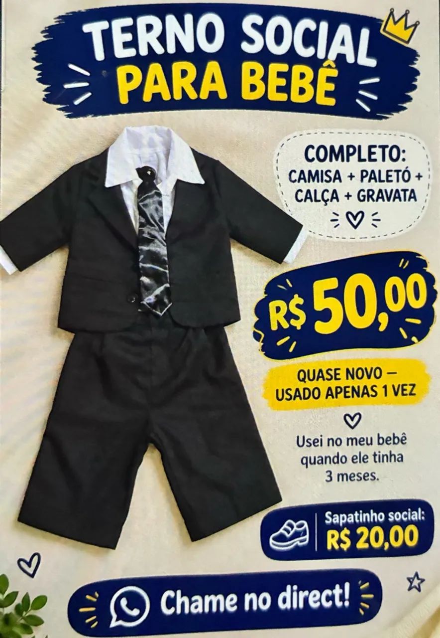 Terno bebê 