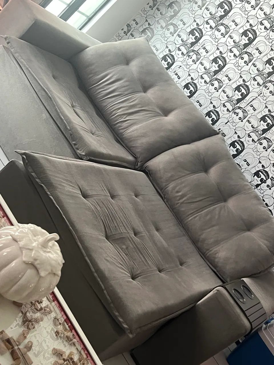 Sofá retrátil 5 lugares - Foto 3