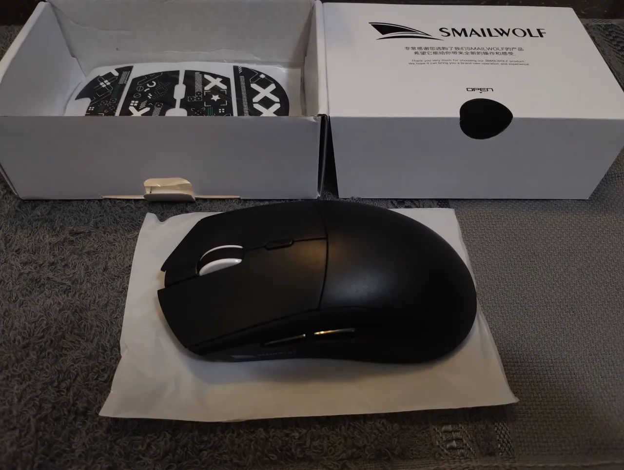 Mouse sem fio SMAILFWOLF RS7 - PAW3311  - Foto 2
