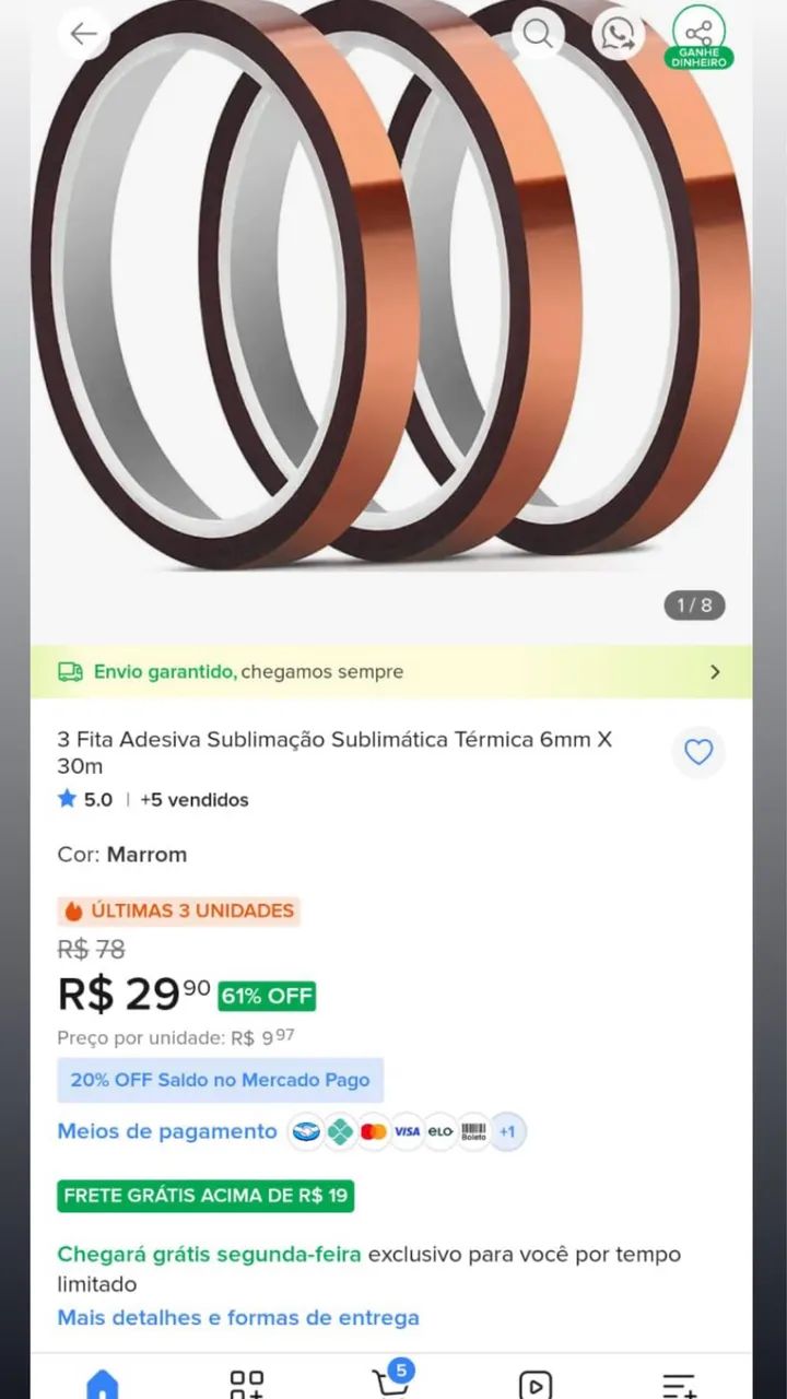 Kit sublimação  - Foto 2