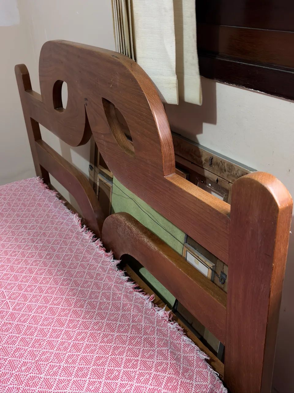 Cama Casal Madeira Maciça  - Foto 4