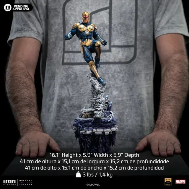 NOVA DELUXE INFINITY GAUNTLET IRON STUDIOS - Foto 3