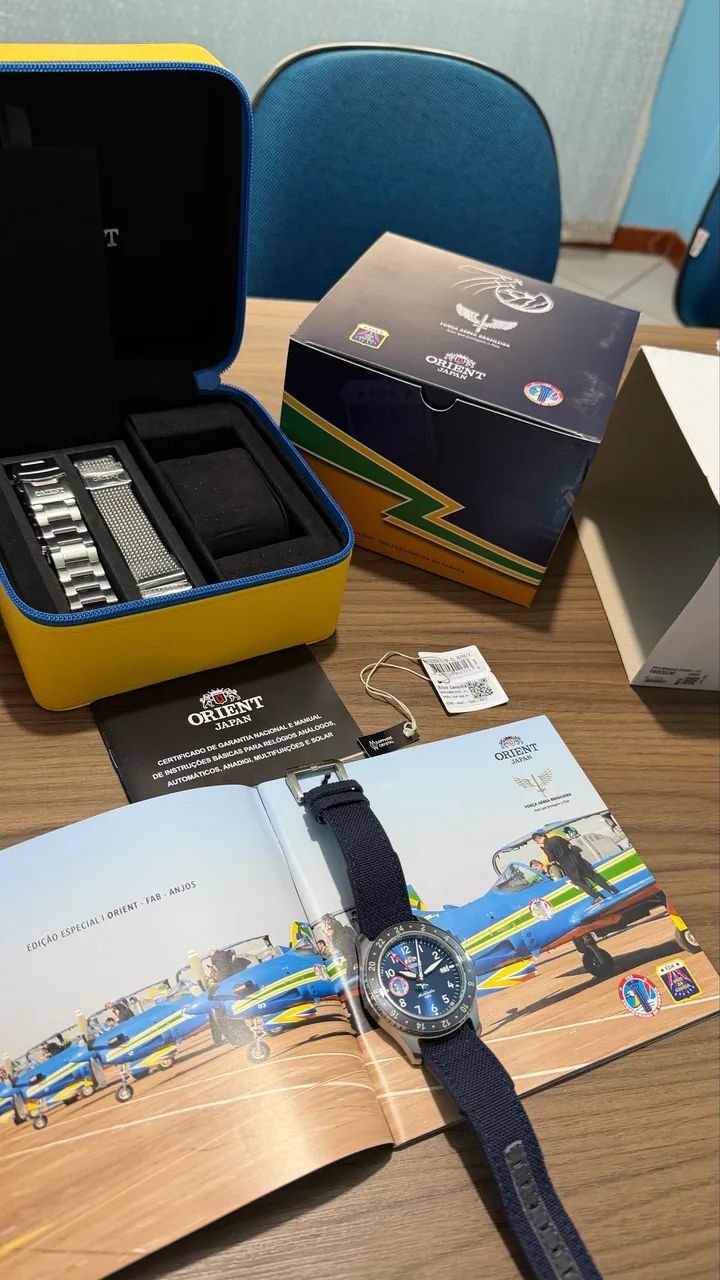 Orient FAB III Anjos GMT  2026 - Foto 2