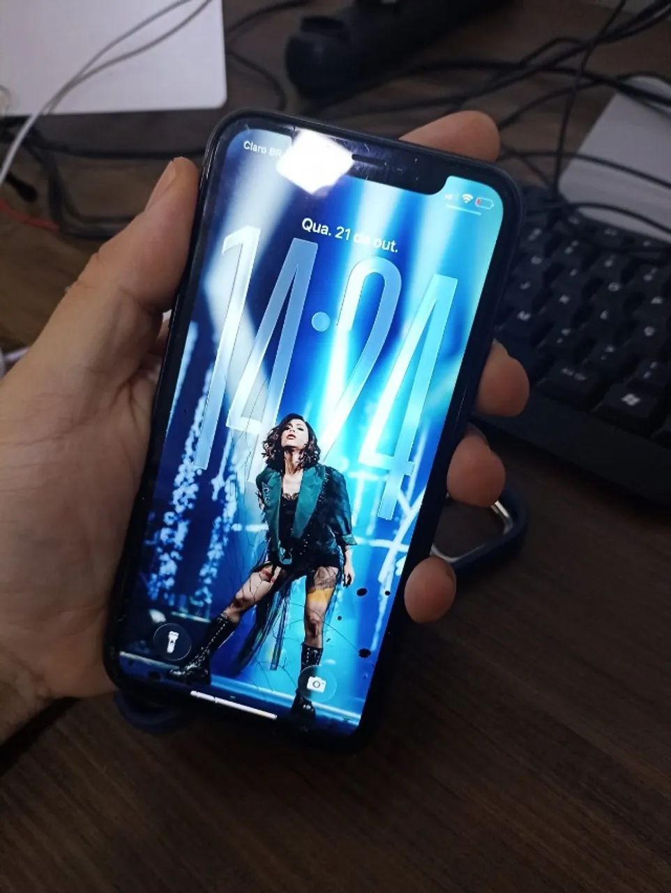 iPhone 11 Preto 128GB + Caixa e Acessórios Usado