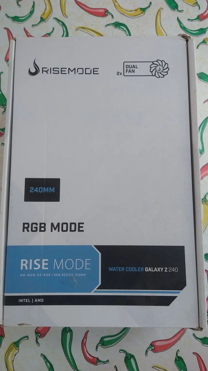 Water Cooler Rise Mode, 240mm, AMD/Intel, Preto 