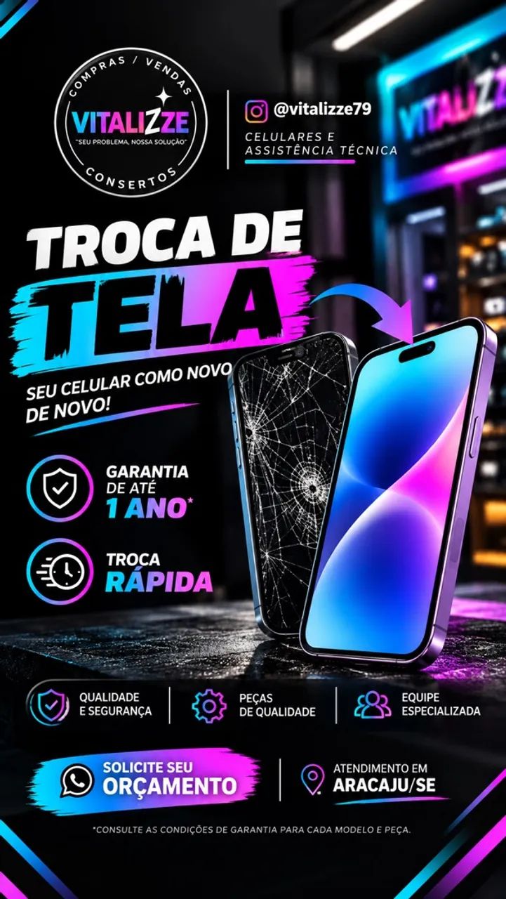 Troca de tela