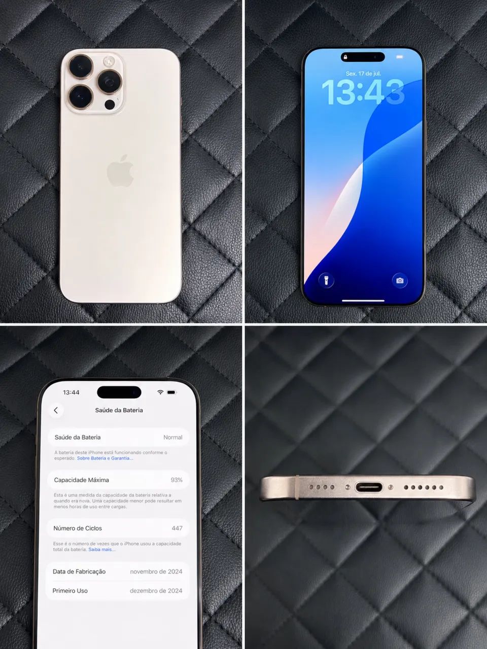 iPhone 16 Pro Max Titânio Deserto - 256gb