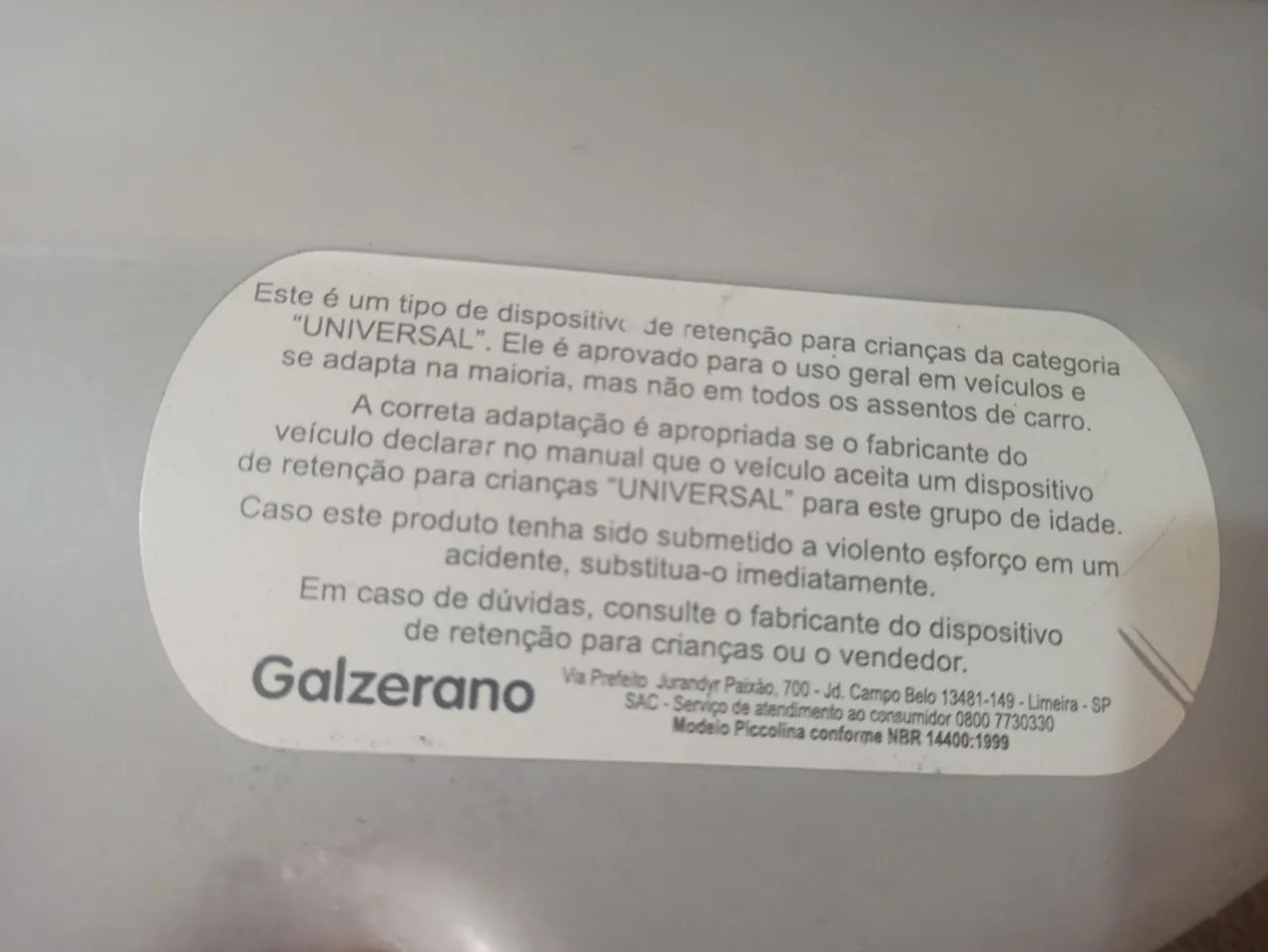 Bebê Conforto Galzerano - Foto 4