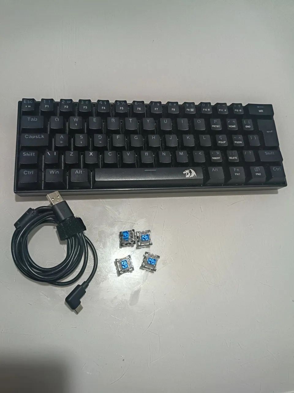 Teclado Redragon Lakshmi 60% - Foto 3