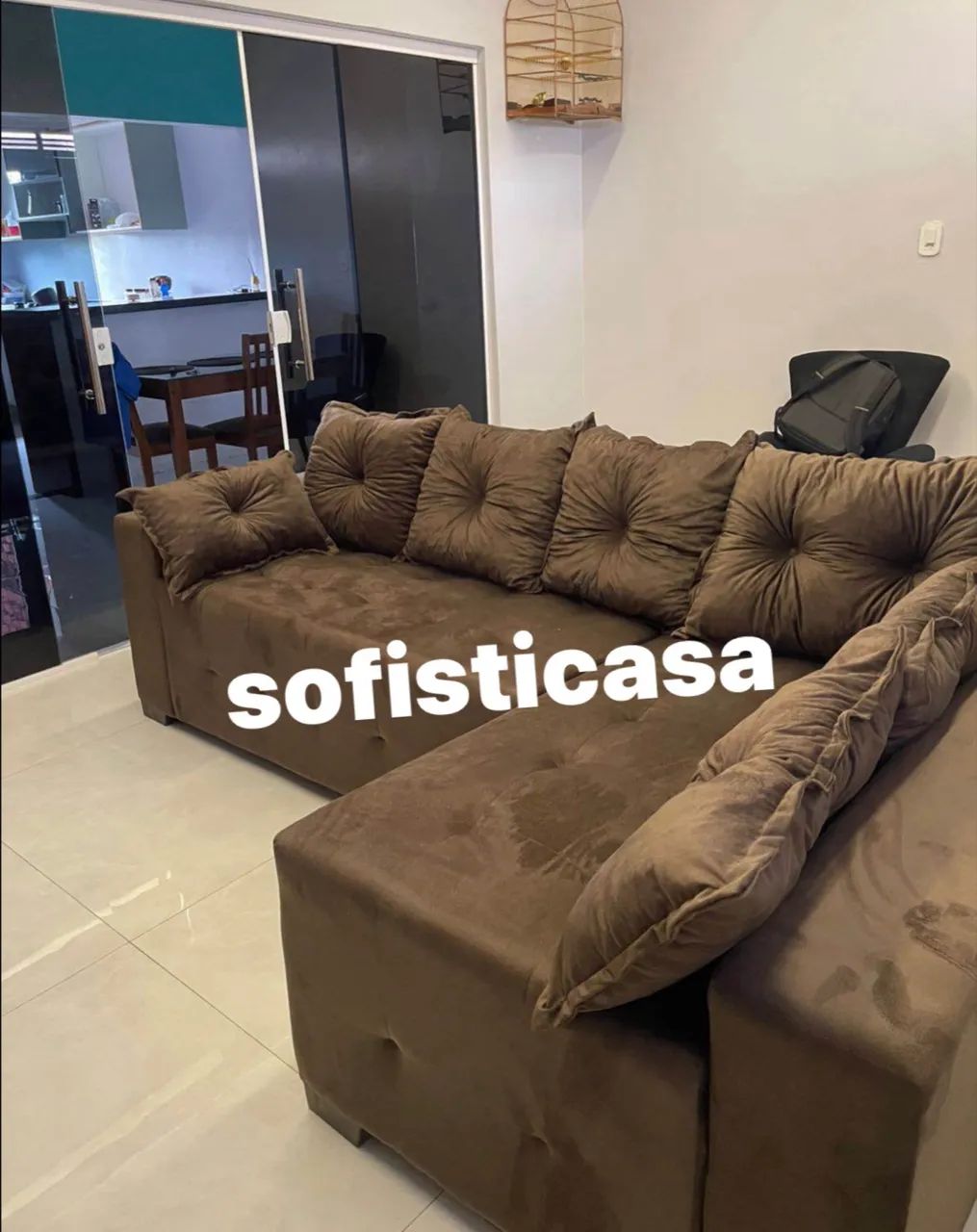 sofá novos, temos a partir de 599