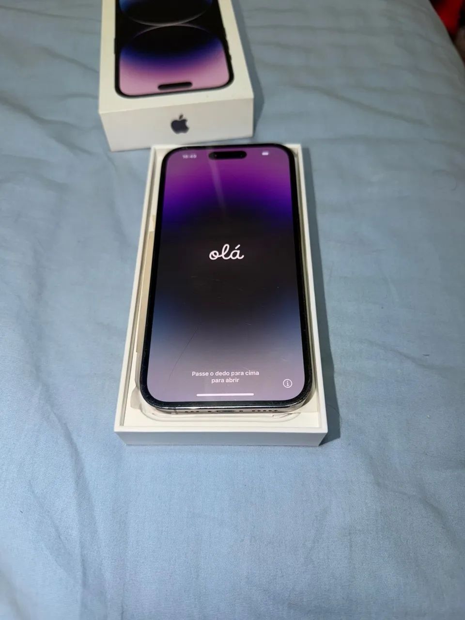 iPhone 14 Pro roxo - Foto 3