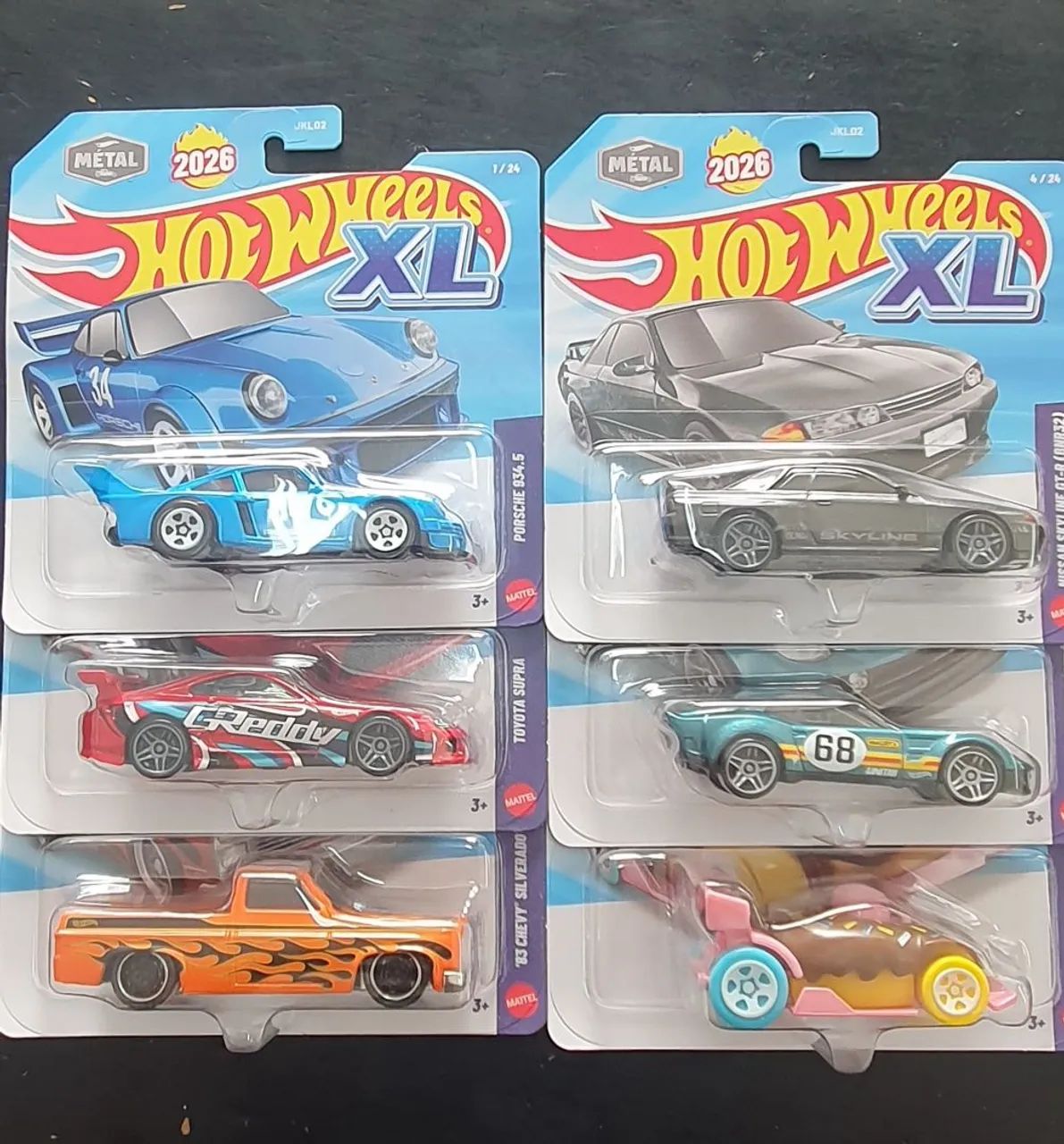 Kit Hot wheels XL 1:43 Metal 2026 - Brinquedos e Jogos - Jardim