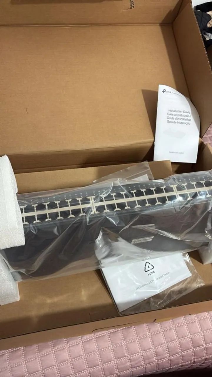 Switch TPLINK Gigabit 48 portas 